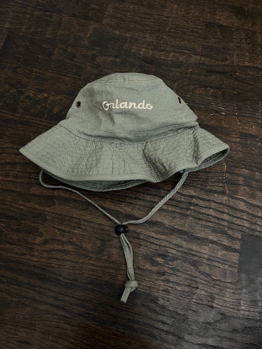 Orlando Embroidered Bucket Hat